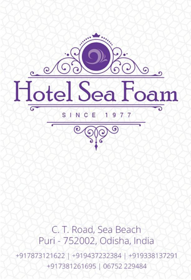 Hotel Sea Foam Puri Eksteriør bilde